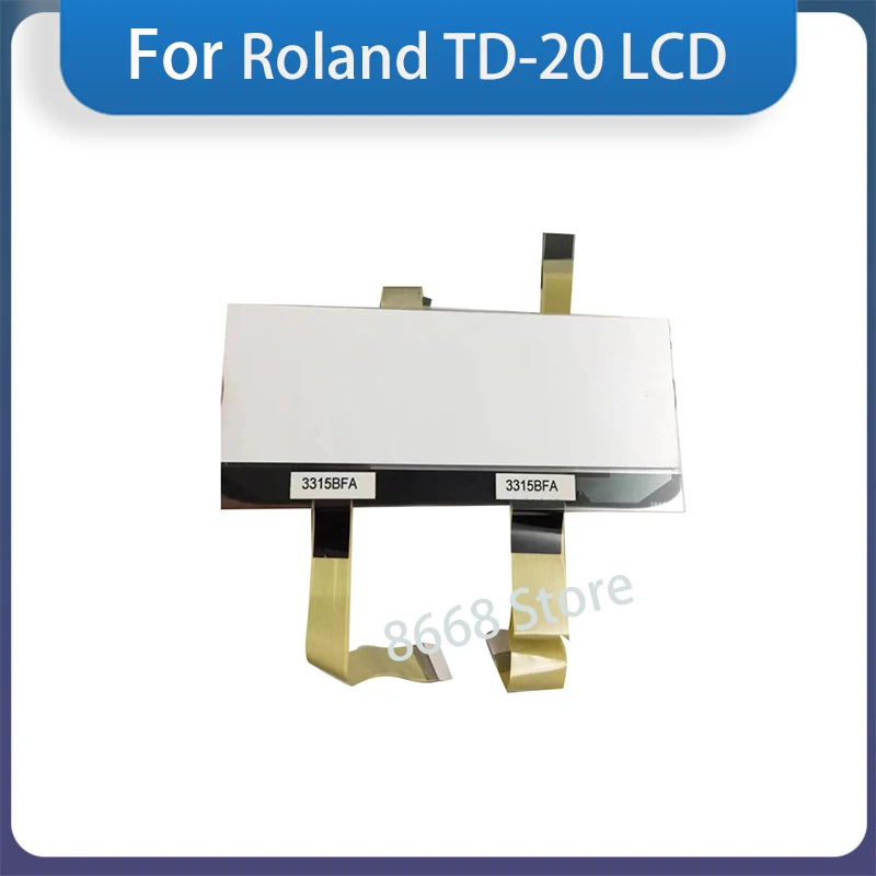 Original New For Roland TD20 TD12 LCD Display  TD-12 TD-20 Screen Digitizer Sensor Panel Assembly With Service Tools