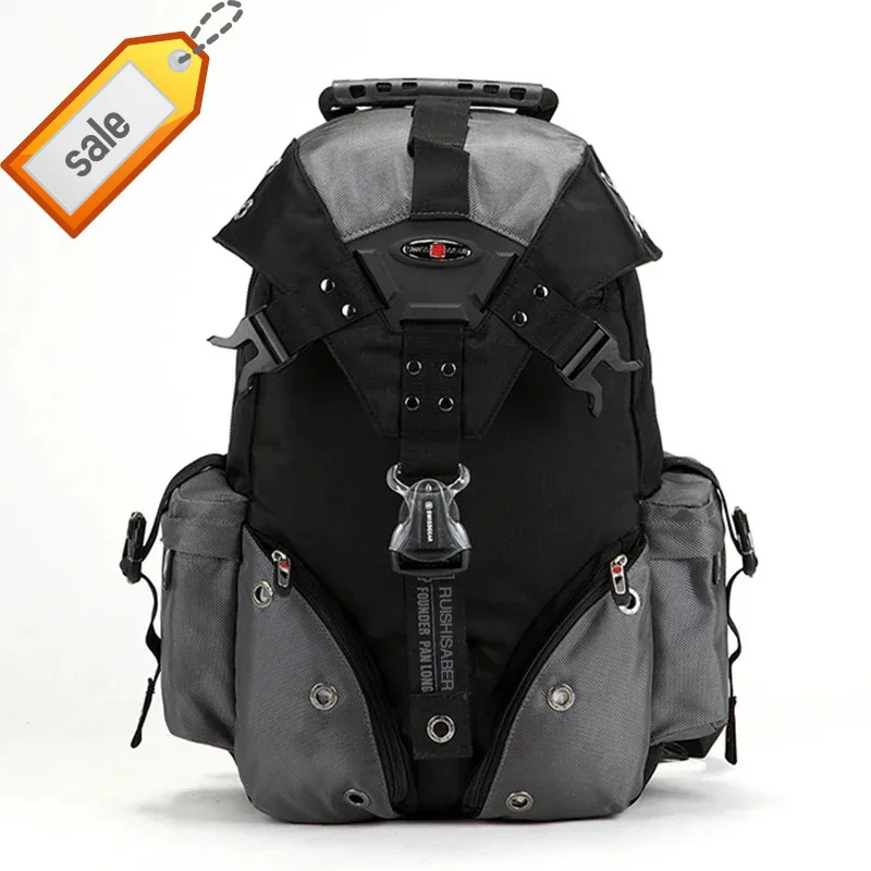 

Мужской водонепроницаемый 15,6-дюймовый ноутбук, швейцарский дорожный рюкзак, Оксфордский повседневный школьный рюкзак, мужской Mochila