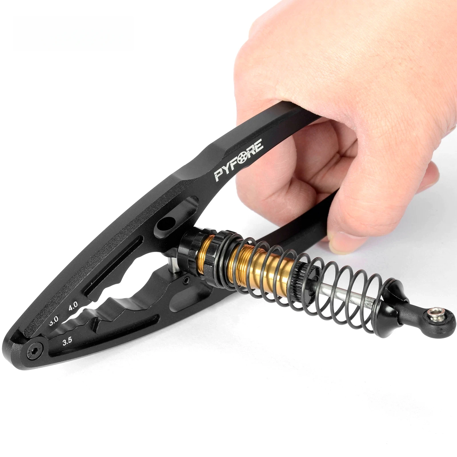 Aluminum RC Shock Pliers Ball Head Pliers Multi-Function Tool for 1/8 1/10 RC Crawler Buggy Truck