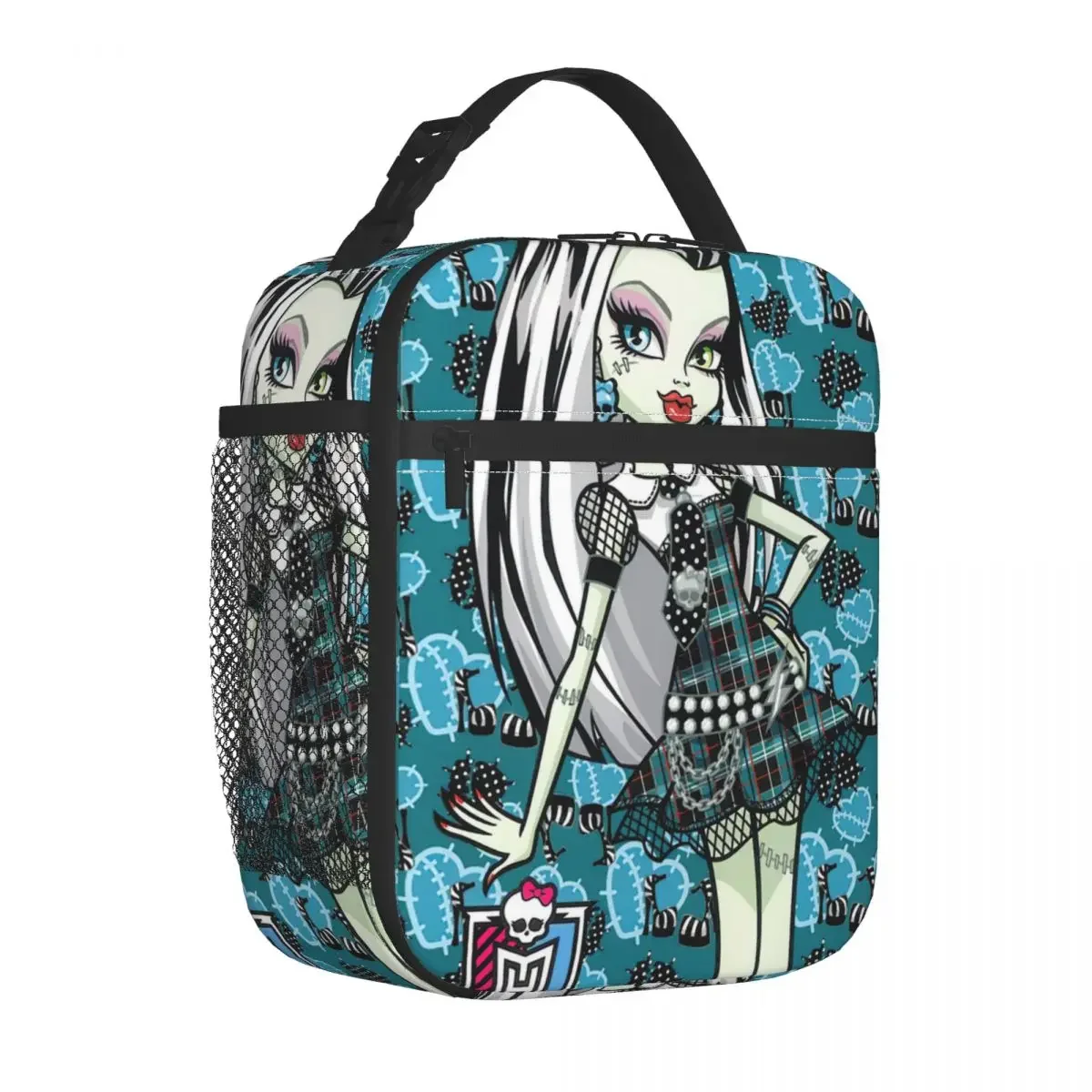 Monster High Insulated Lunch Bags Leakproof Draculaura Lunch Container Cooler Bag Tote Lunch Box Work Picnic Men Women