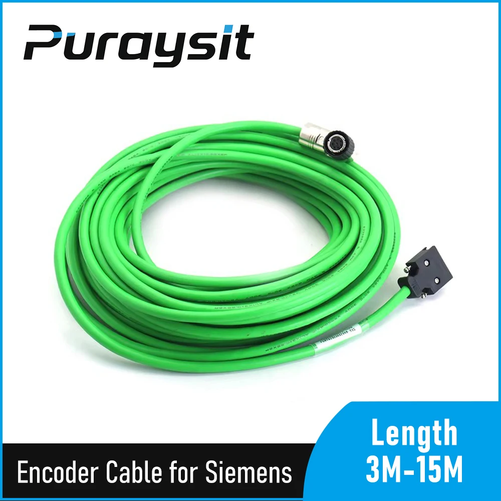 Puraysit V90 Servo Encoder Cable 6FX3002-2DB10-1AD0 6FX3002-2DB10-1AF0 6FX3002-2DB10-1BF0 6FX3002-2DB10-1CA0 for Siemens