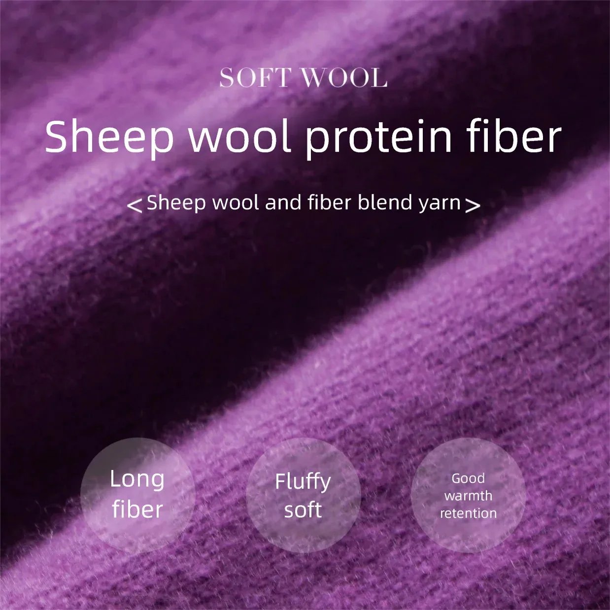 OLrain женский кардиган с длинными рукавами, осень 2021, модный фиолетовый вязаный свитер с круглым вырезом, тонкий повседневный топ с вышивкой, O24QZ83663