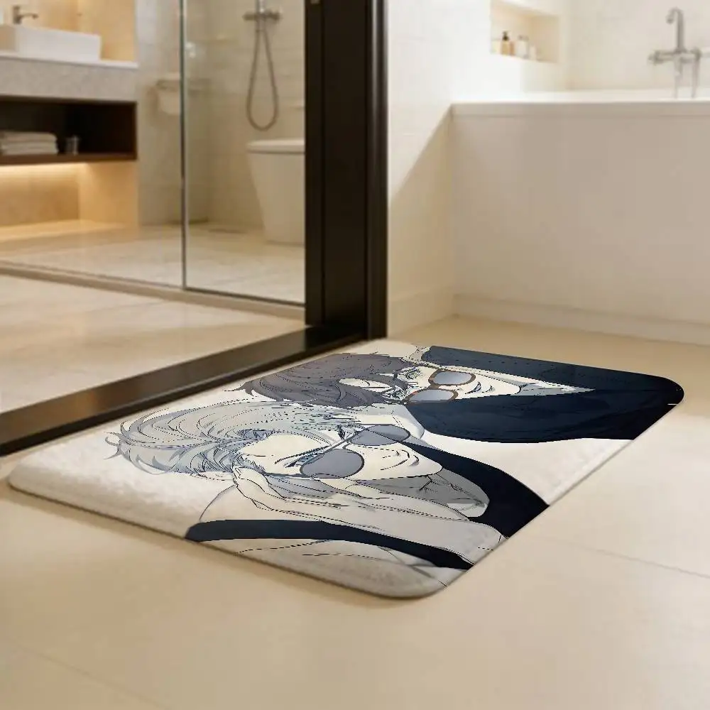 Nerd Project Bl Anime Room Mats Anti-slip Absorb Water Long Strip Cushion Bedroon Mat Household Carpets