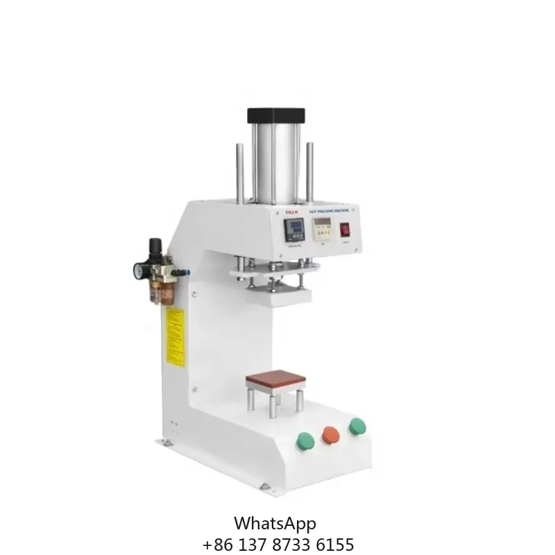 JOCKY JK-P1010S Pneumatic Brand Heat Press Machine, 10x10cm