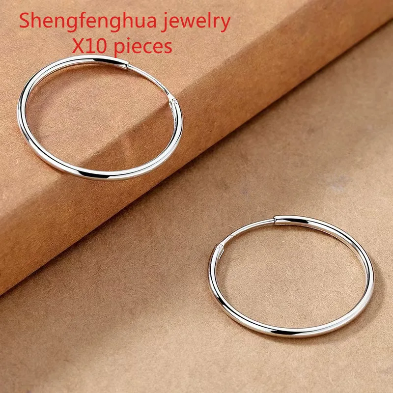 Free shipping 10pcs  Free shipping e-commerce integrated round circle earrings electric throwing thin earrings small earrings fe