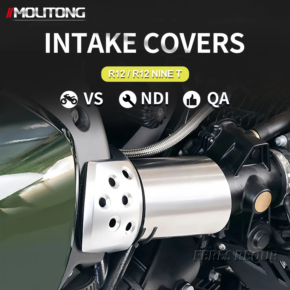 

Add-on Stainless Steel Air Intake Cover for BMW R12 / R12 Ninet 2024-2025 - Custom Side Panel, Bolt-on Upgrade, Enhances Engine