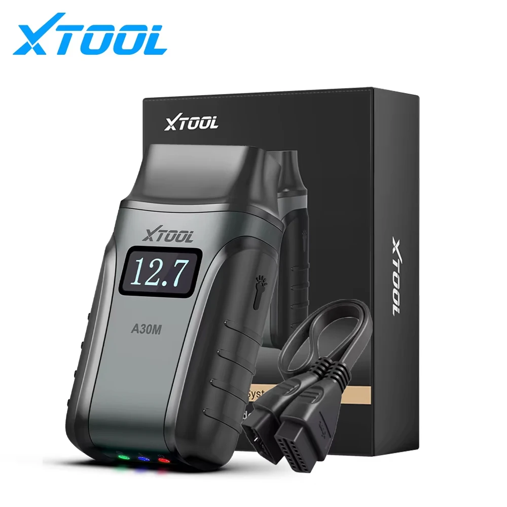 XTOOL Anyscan A30M V2.0 OBD2 Bluetooth-scanner Autodiagnostische hulpmiddelen met Android/IOS APP Levenslang gratis update Gebruik CANFD FCA Autoauth 26+ Resets Actieve test Draadloze codelezer Geen