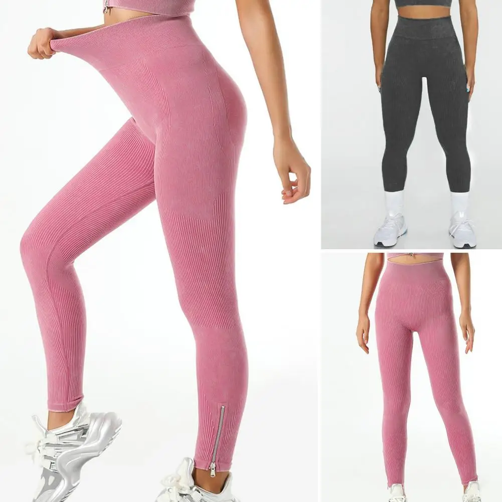 

Lady Jogging Trousers Women High-waist Pants High Waist Tummy Control Yoga Pants Butt-lifted Skinny Compression for Women Soft