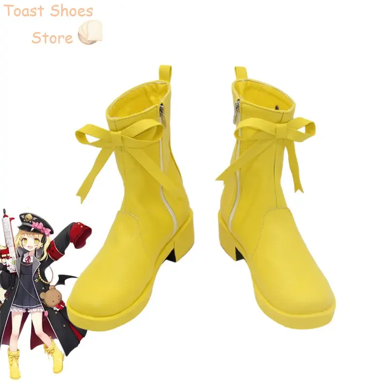 

Игра Синий Архив Ibuki Обувь для косплея Обувь из искусственной кожи Хэллоуин Карнавальные ботинки Реквизит для косплея Костюм Опора