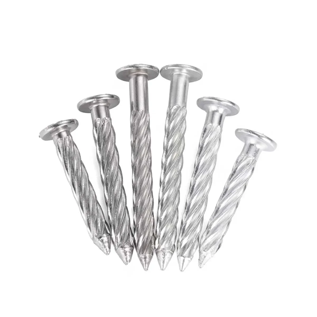 Stainless Steel Round Head Anti-Theft Net Fixing Screw Nail/Fried Dough Twists Nail/Steel Nail/Cement Nail M8