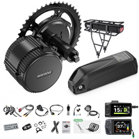 Bafang 750W Motor with Battery 48V 20Ah Electric Bike Conversion Kit 8fun BBS02 BBS02B EBike Mid Drive Bicycle Engine 4A Charger