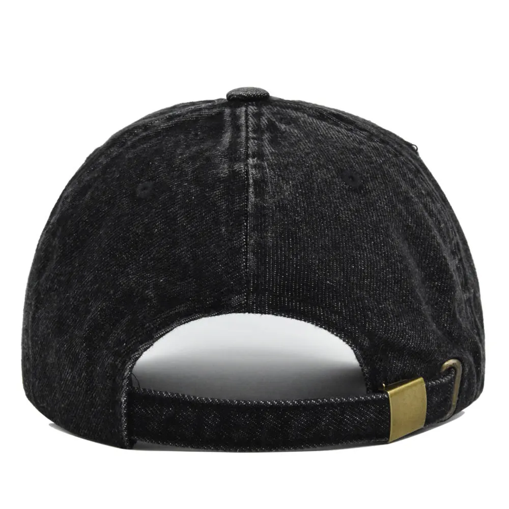 أزياء مدينة نيويورك التطريز الدنيم Snapback قبعات البيسبول قابل للتعديل في الهواء الطلق عارضة الكبار غسل الرياضة جولف قبعات للحماية من الشمس