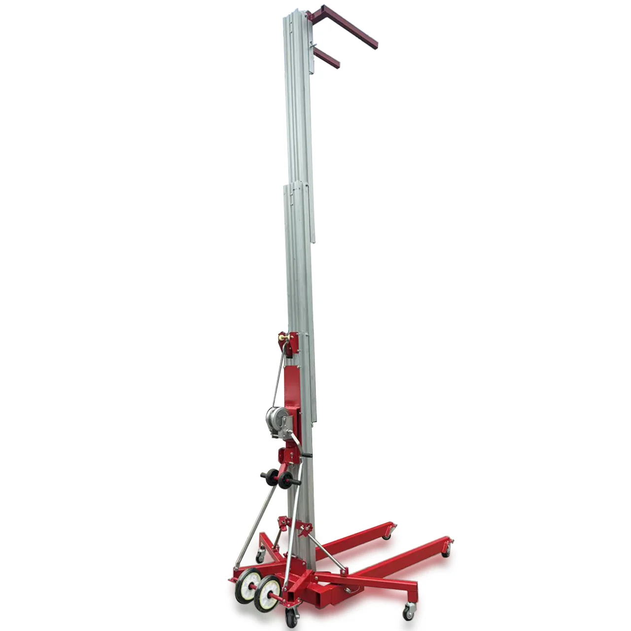 Manual Telescepic Aluminum Lift NdashLightweight and Durable Elevation Tool Forlemporary Vvorkstations