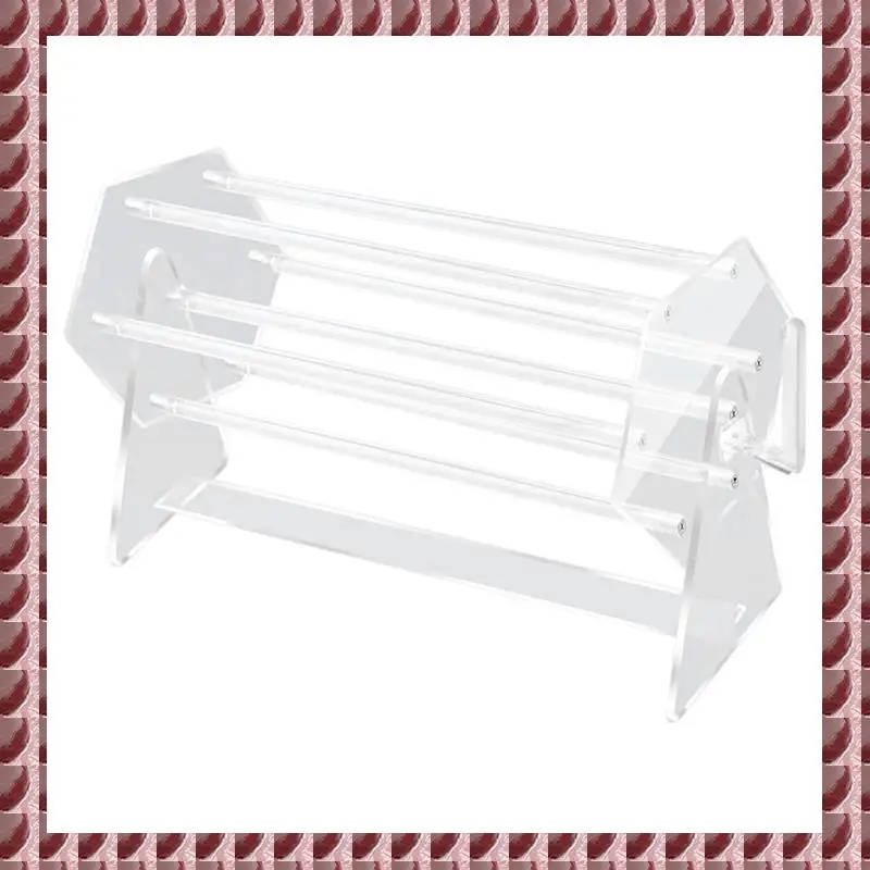 A95G Claw Clip Storage Rack, 360 Degree Rotating Claw Clip Storage, Acrylic Hair Clip Storage Rack Headband Display Stand