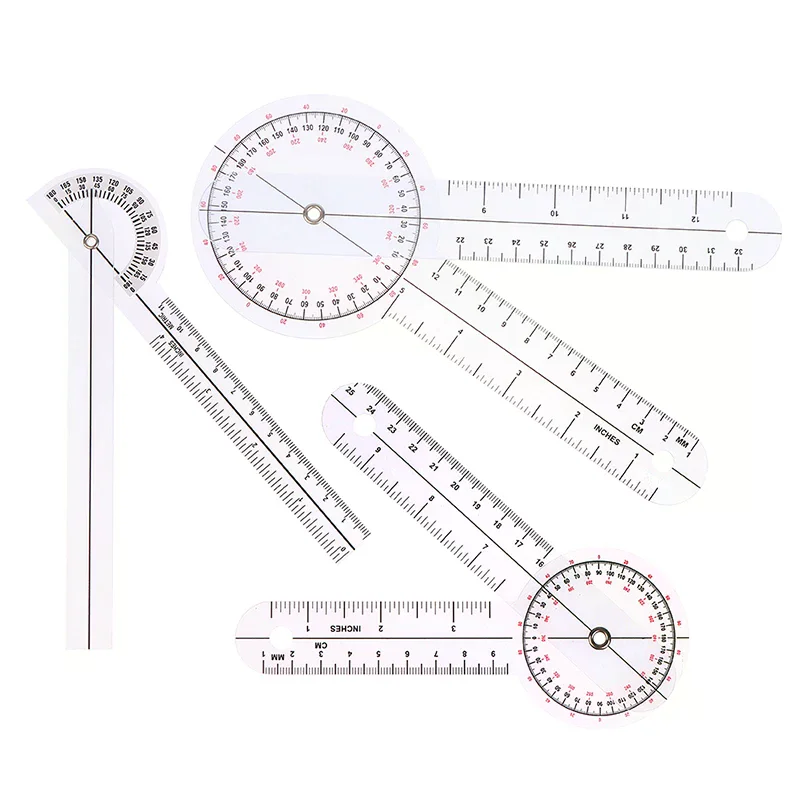 6/8Inch Goniometer  Joint Ruler Calibrated Orthopedics Angle Rule Spinal Finger Angle Ruler Protractor