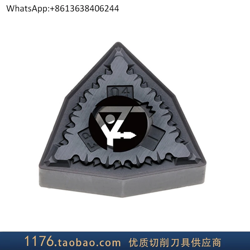 

10PCS a box of numerical control blade WNMG080404-FP KC5010 modulation steel parts