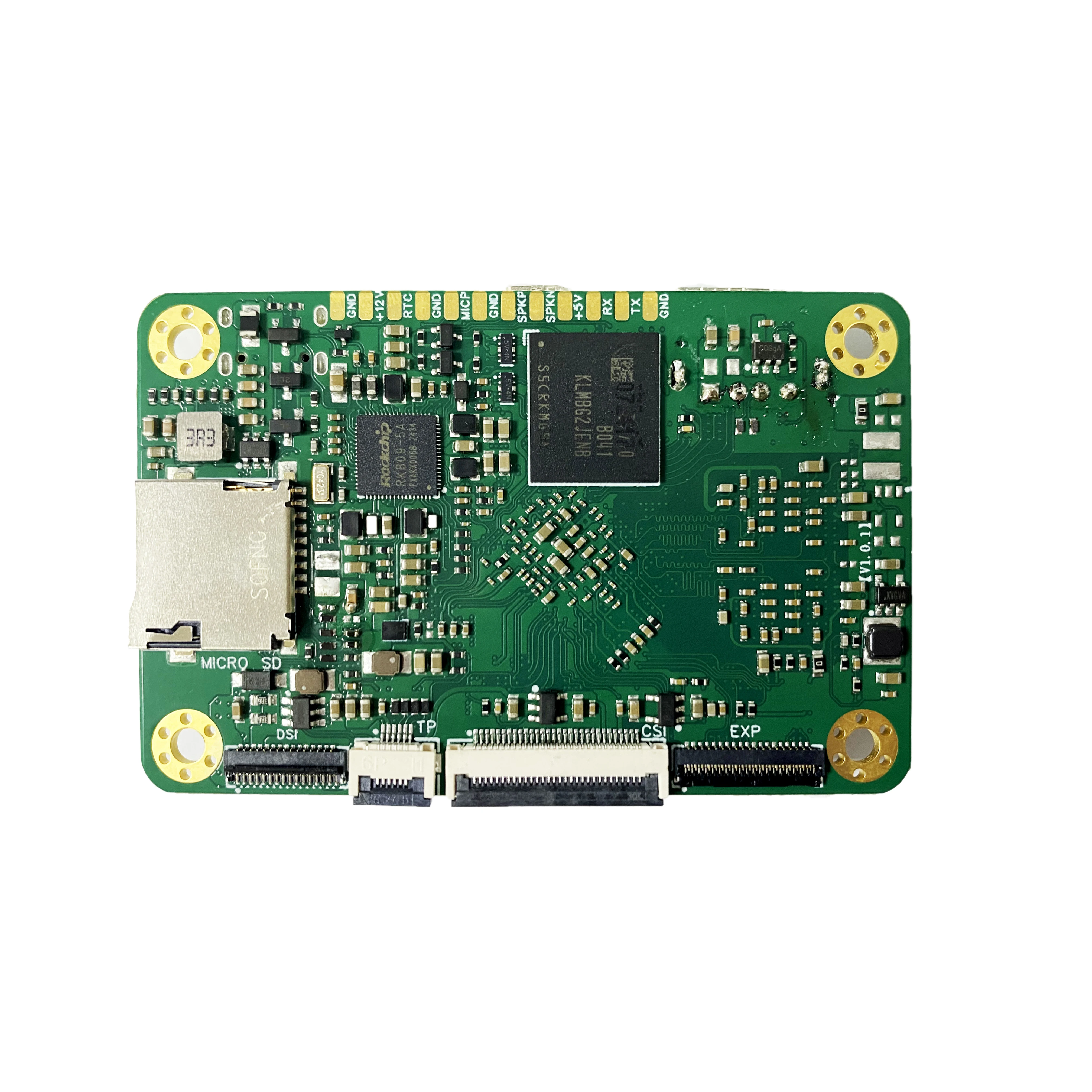 RK3566-Linux Development Board 2GB LPDDR4+16GB EMMC Quad-core Cortex-A55 main frequency up to 1.8GHZ supports 4K 60fps decoding