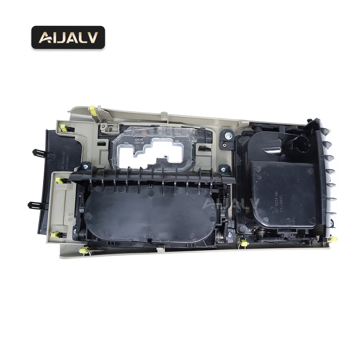 ฝาครอบแผงคอนโซลกลาง ชุดแต่งขอบ ฝาครอบ สำหรับ Toyota Camry 2006 ถึง 2010 ชุดเปลี่ยนตำแหน่งเกียร์อัตโนมัติ