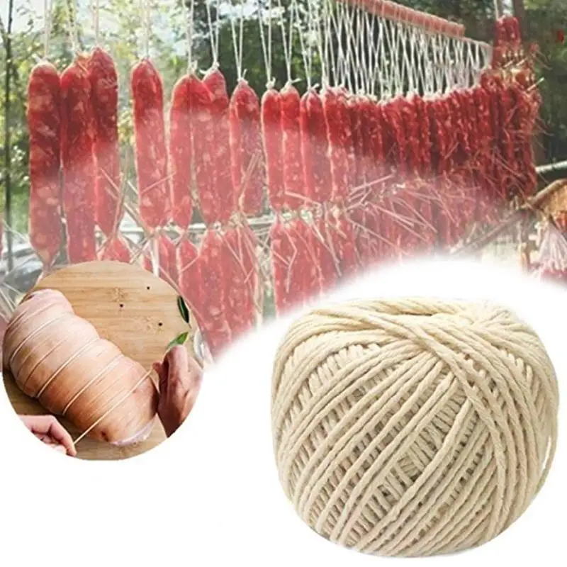Household Cotton Zongzi Thread Cooking Tools Butcher's Twine Turkey Barbecue Cotton Strings Cooking Tools Butcher's Cotton Twine