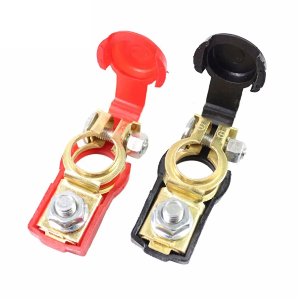 Car Battery Terminal Clamps Battery Terminal Clamps For Car Parts Replacement Van Battery 1 Pair Accessories Boat