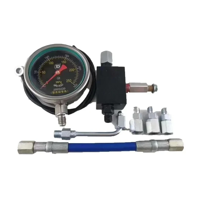2025/High Pressure Common Rail Pump Plunger Pressure Test Tool Set with Pressure Limiting Valve, Pump Piston