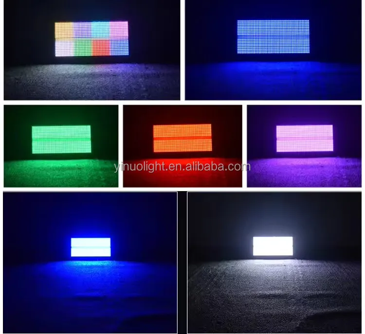 YYHC1000W strobe light bar party decoration explosive flashing dance table lamp LED stage lights