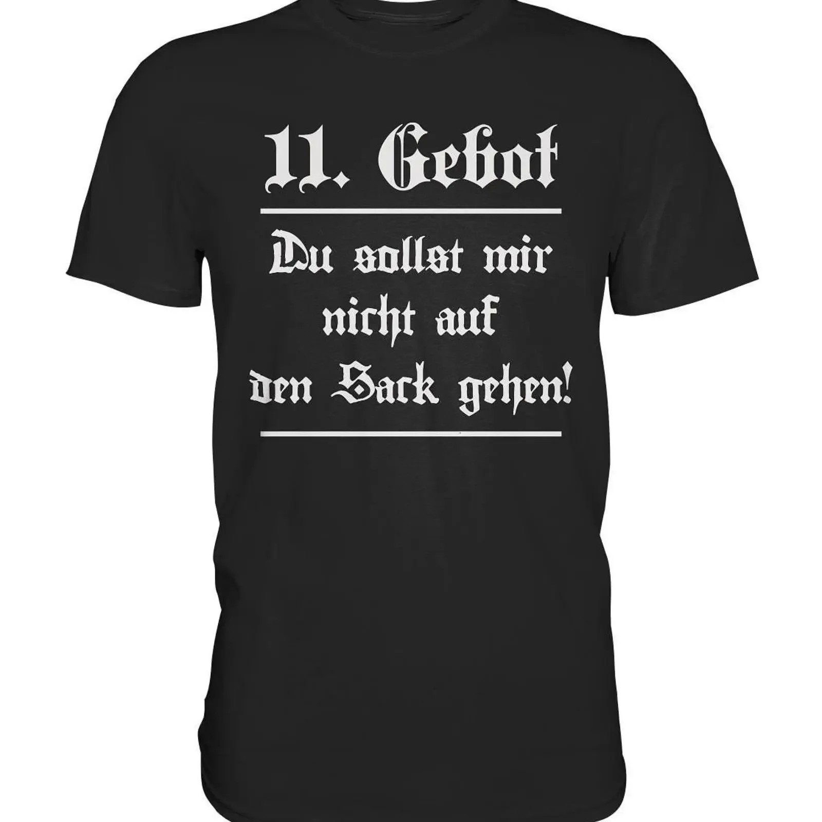The 11th Commandment You shall not piss me off T Shirt Funny Statement Funshirt gift idea vintage Washed designer clothes