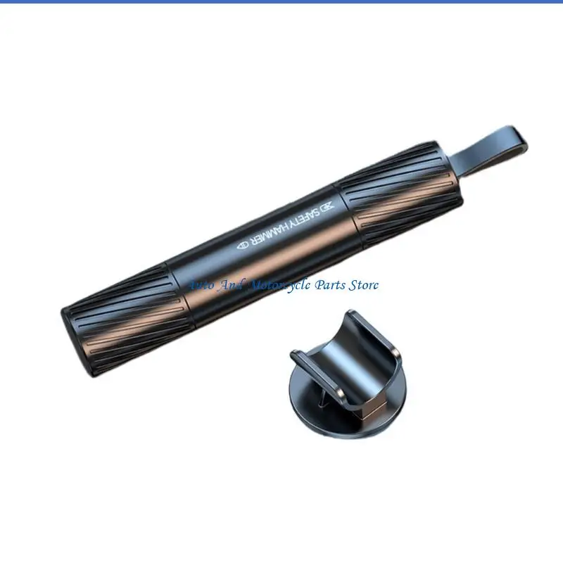 P9FD Multipurpose Car Escape Hammer Glass Breaker & Seatbelt Cutter Compact Emergency Car Tool for Life Saving Situation
