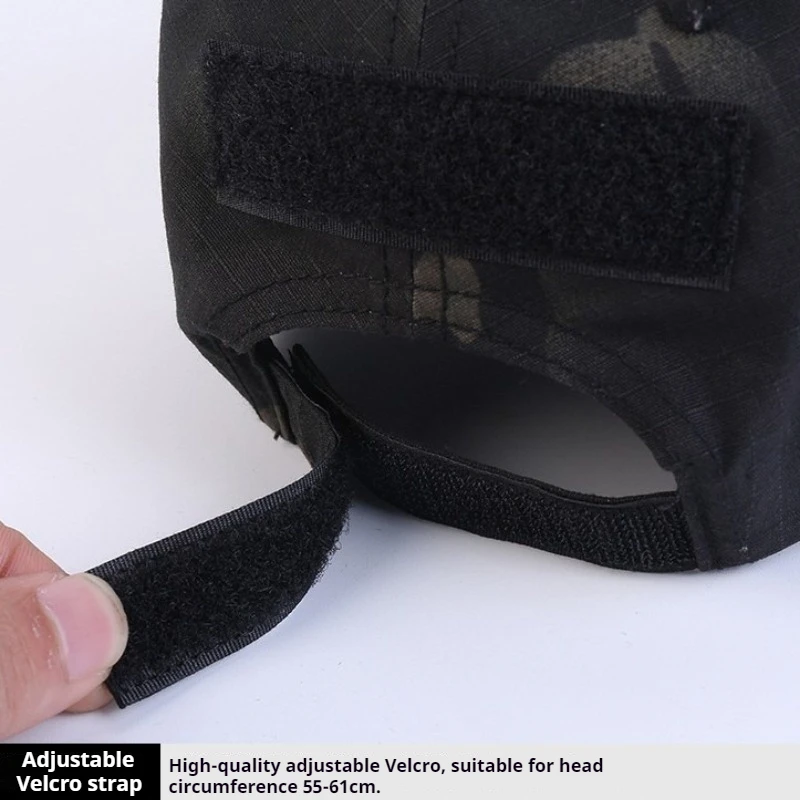 Novo boné de beisebol camuflado masculino respirável protetor solar chapéu esportes ao ar livre caça caminhadas acampamento praia pesca chapéu de sol