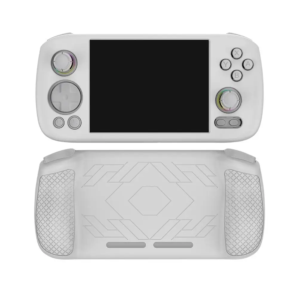 Funda protectora de silicona para ANBERNIC RG 406H Game Handheld 360 °   Funda Antideslizante Todo Incluido G5L2