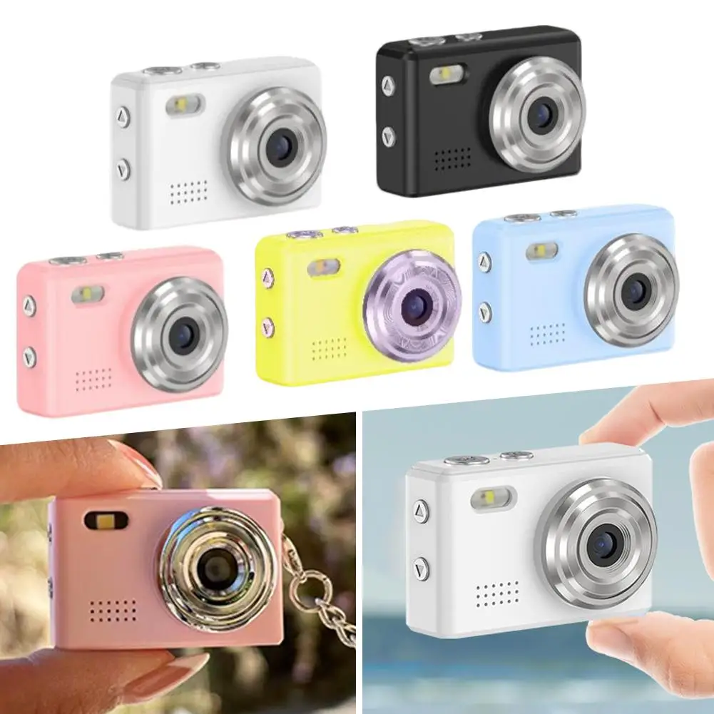 كاميرا رقمية مع ضبط تلقائي للصورة، كاميرا مضادة للاهتزاز للأطفال والكبار والمبتدئين، تتضمن بطاقة SD سعة 32 جيجابايت، محمولة مدمجة لـ Tra J6X3 #6