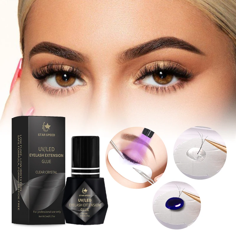 LED Lash Extension with Uv Lamp New Style UV Eyelash Glue