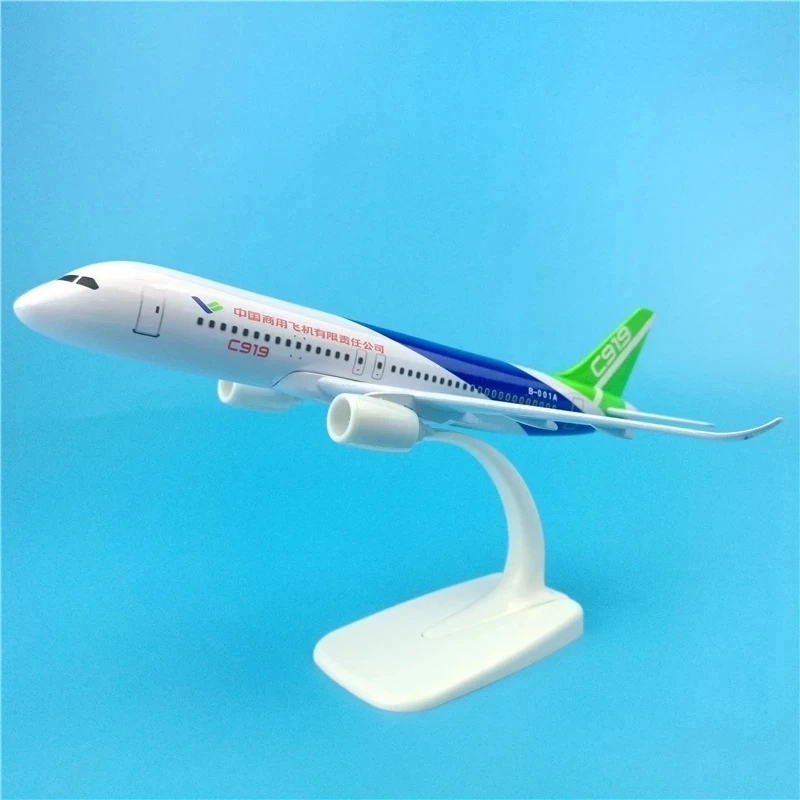 C919 Plane Model Air China Metal Aircraft Model Cmcc C919 Metal Simulation Alloy Collectible Aircraft Home Decoration