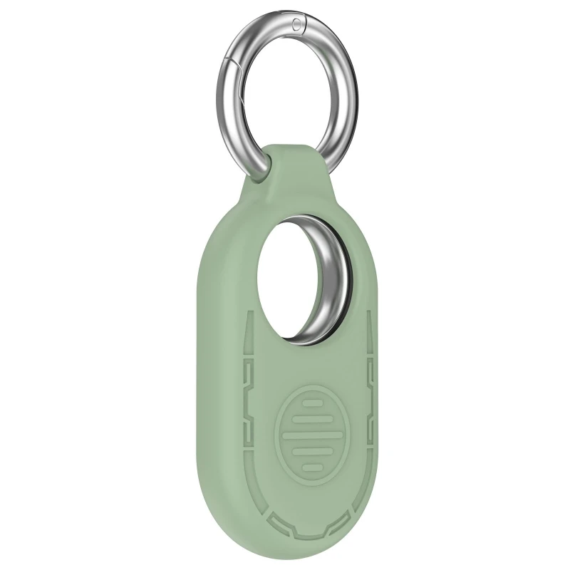 Protective Cover for SmartTag 2 Silicone Water-Resistant Sleeve Anti-lost Housing Carrying Case with Keychain Portable