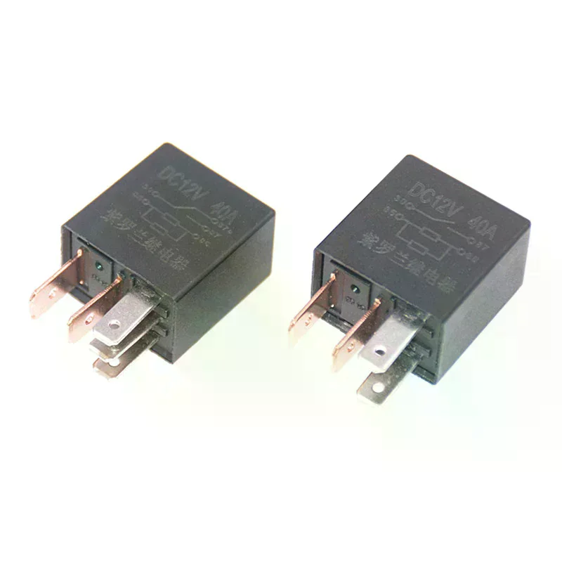 1pcs High Quality Car Relay DC 12V 40A Rated Current 1NO 1NC SPDT 4/5 Pins Car Automotive Alarm Relay 40 Amp Wholesale