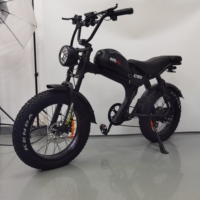 20 inch fat tires electric bike Ebike EMOKO C93 2000W 48V23AH hydraulic oil brake fast mountain dirt Adult camping electric bike