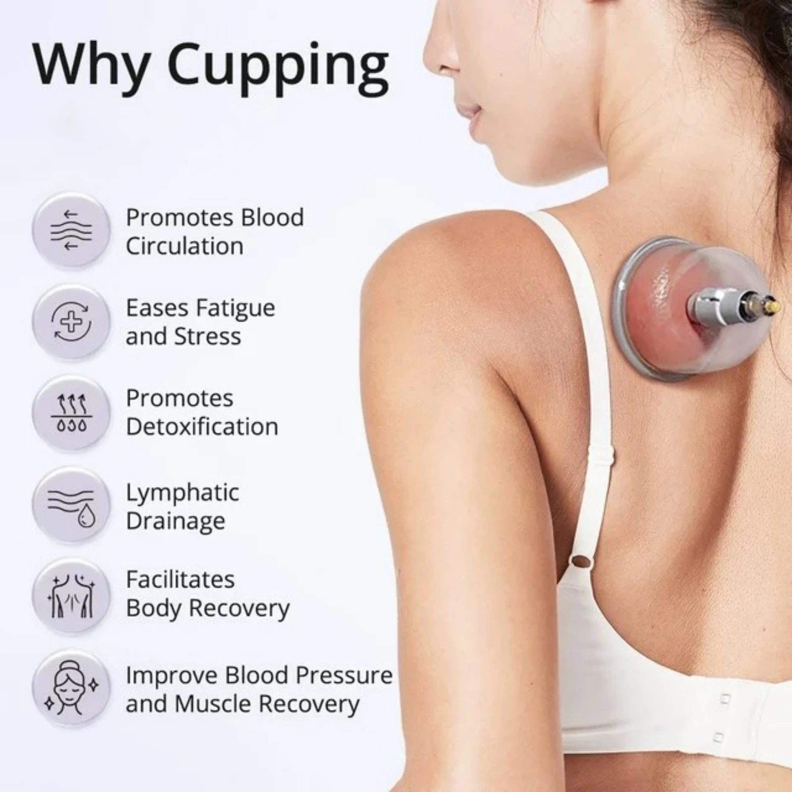 12/22 Cups Cupping Set for Massage Chinese Cupping Kit with Hand Pump Suction Cup Set High-quality Vacuum Cupper
