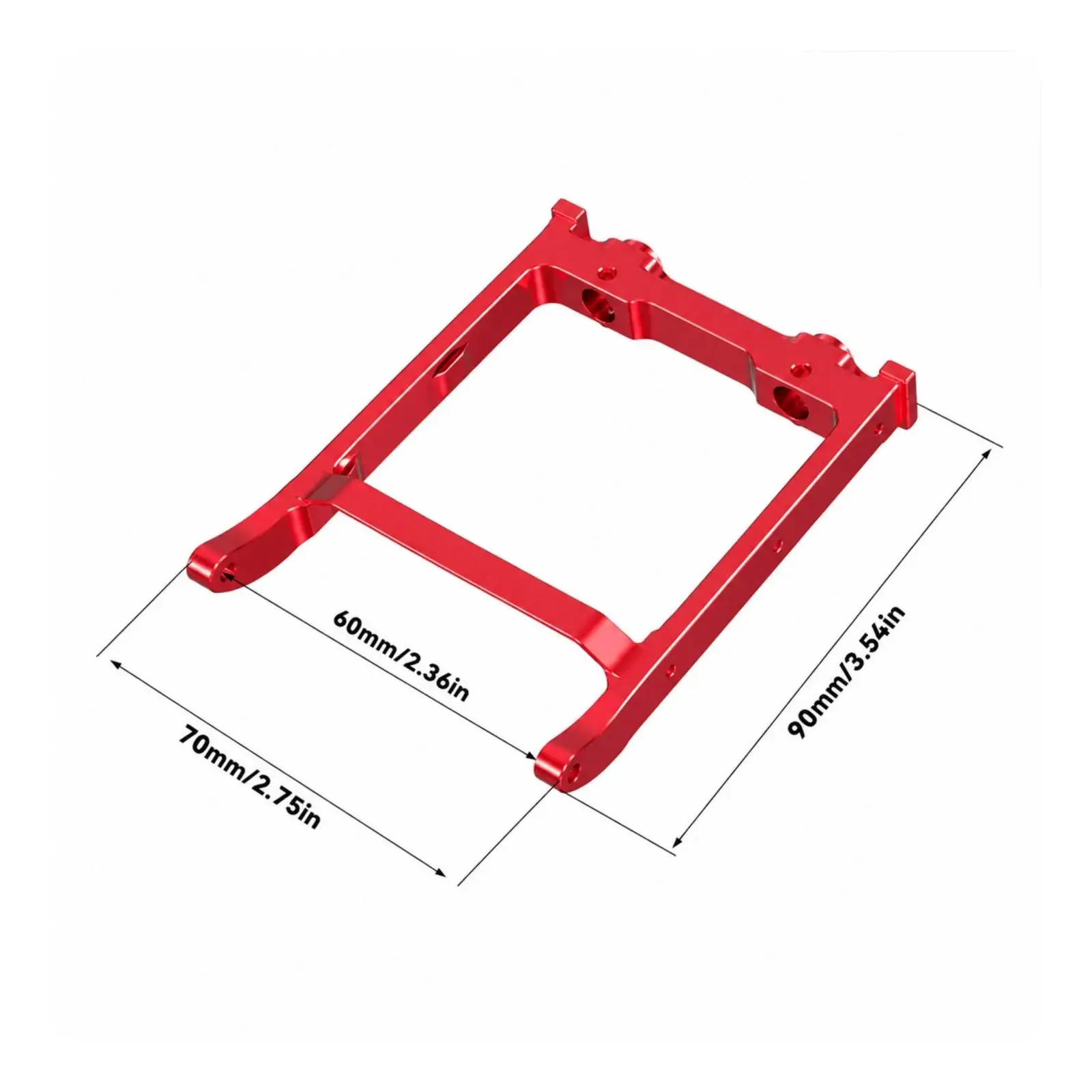Metal RC Car Front Bumper Mount Replacement Bracket for MN Model 1/12 MN128 MN86 MN86S G Series Truck