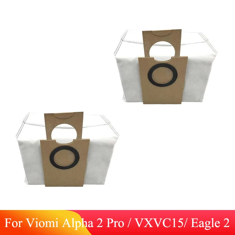 Large Capacity Dust Bag for VIOMI Alpha 2 Pro  VXVC15-JC / Eagle 2 Robot Vacuum Cleaner Replacement  Dirty Bags Spare Parts