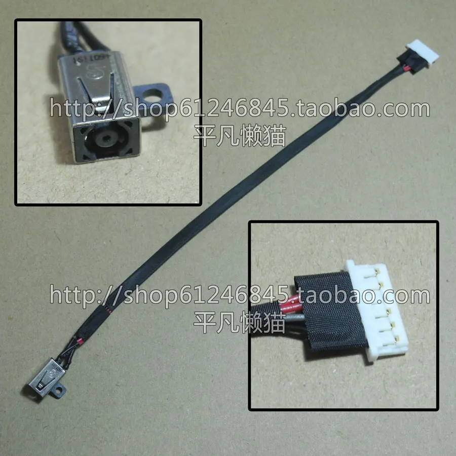 For  Dell Achievement Vostro 5468 5568 P75g Power Interface Power with Cable