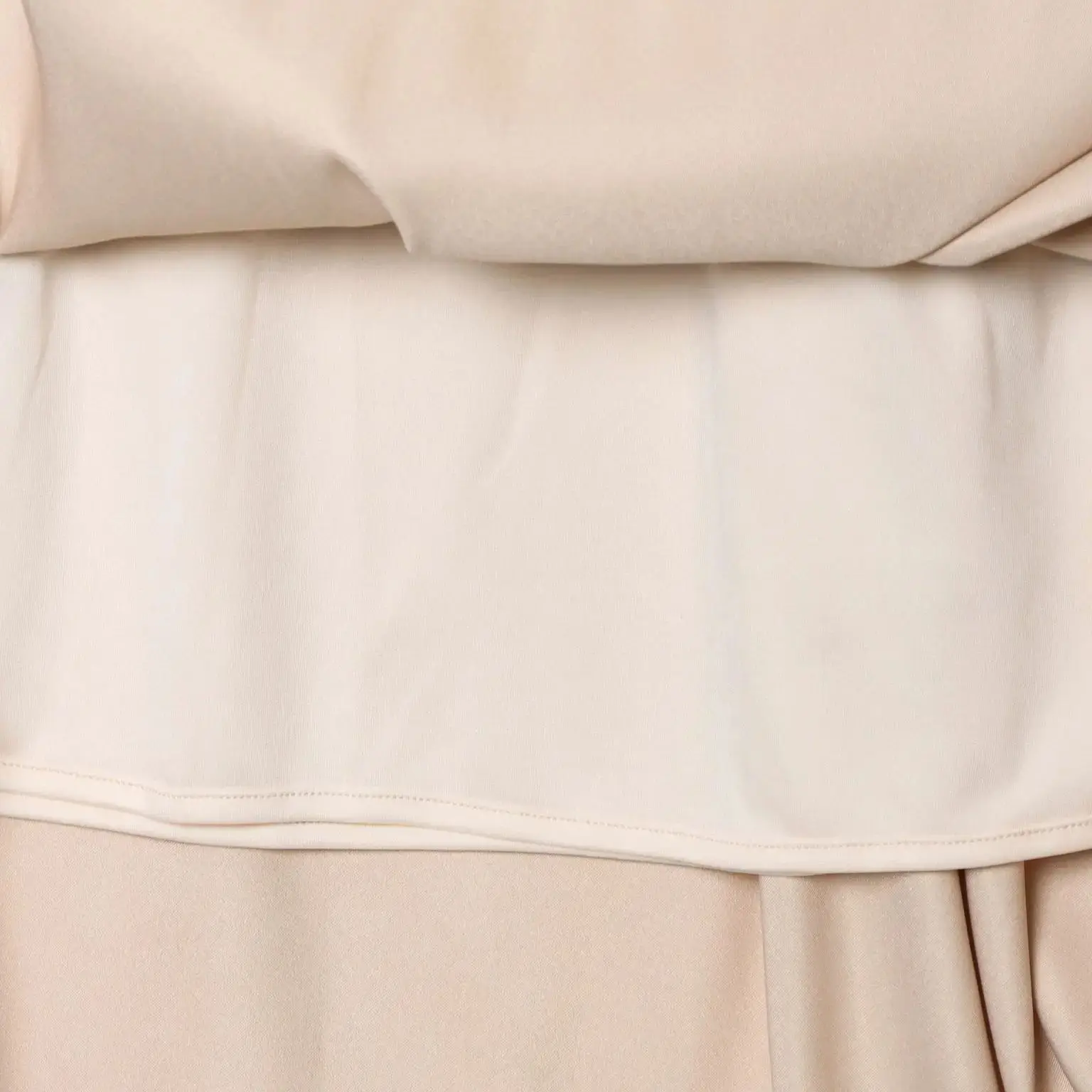 Women's Satin A-line Skirt High Waist Solid Color Pleats Hidden Zip Elegant Simple Midi Skirt Spring Summer New Chic Skirt