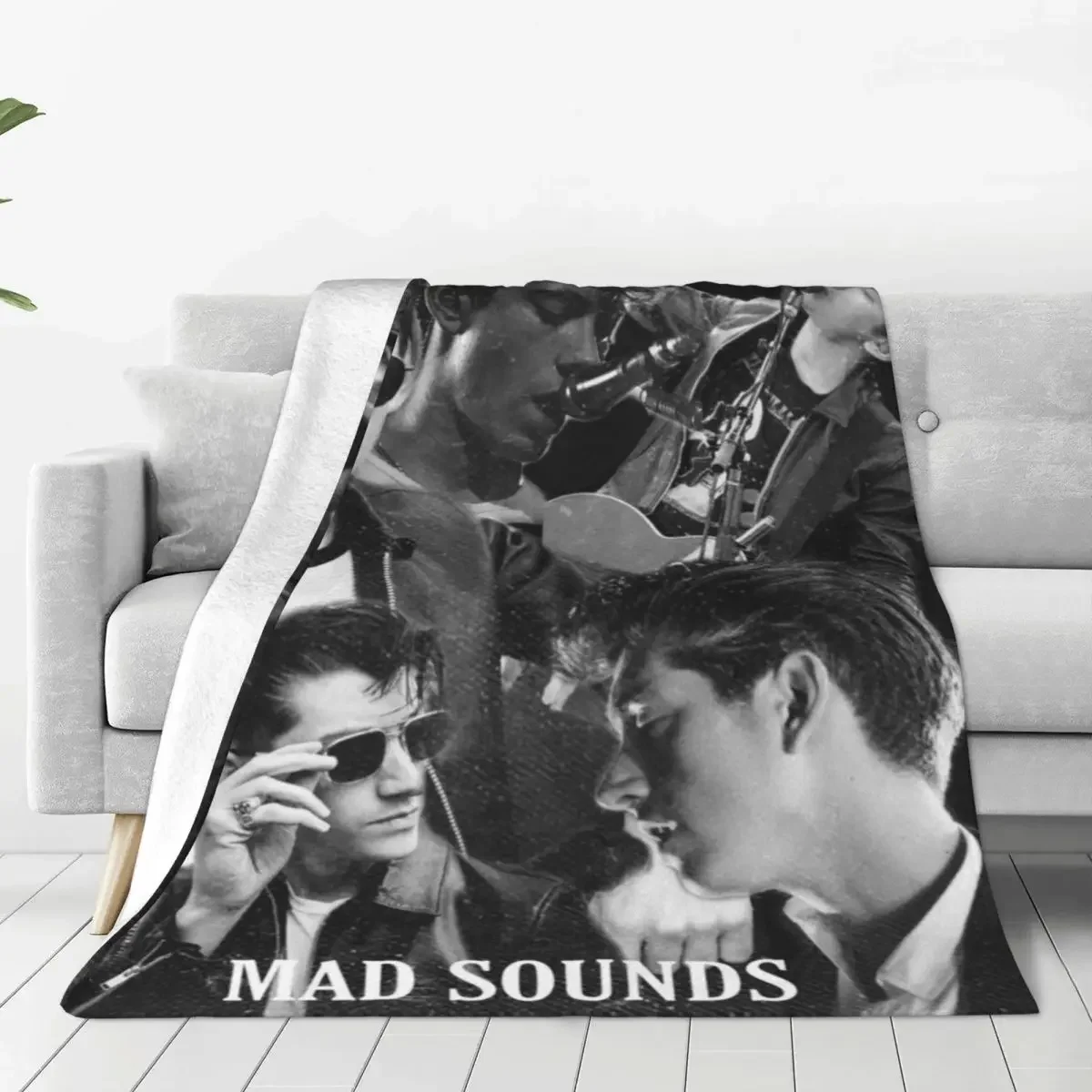 Warm Soft Blanket Camping A-Alex Turner Bedding Throws A-Arctics Monkeys Rock Band Flannel Bedspread Bed Printed Sofa Bed Cover