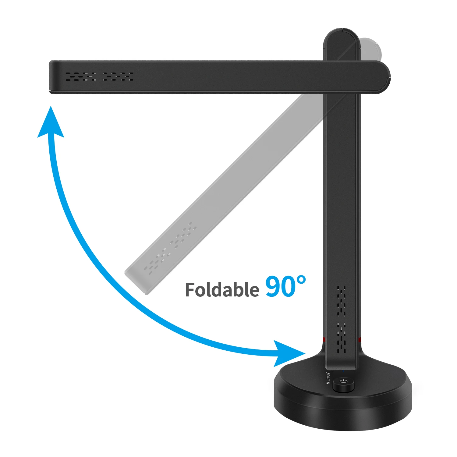 

Book Scanner Autofocus Document Scanner Max A4 A3 Size with Smart OCR Led Table Desk Lamp for Family Home Office