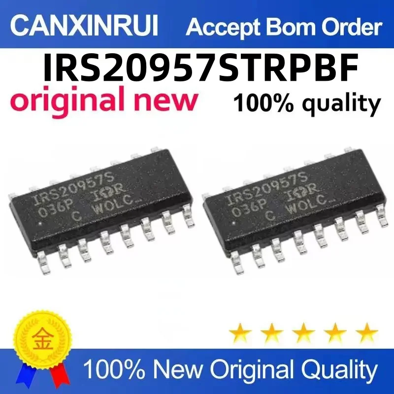 

Brand new original and genuine imported IRS20957STRPBF IRS20957S power management chip