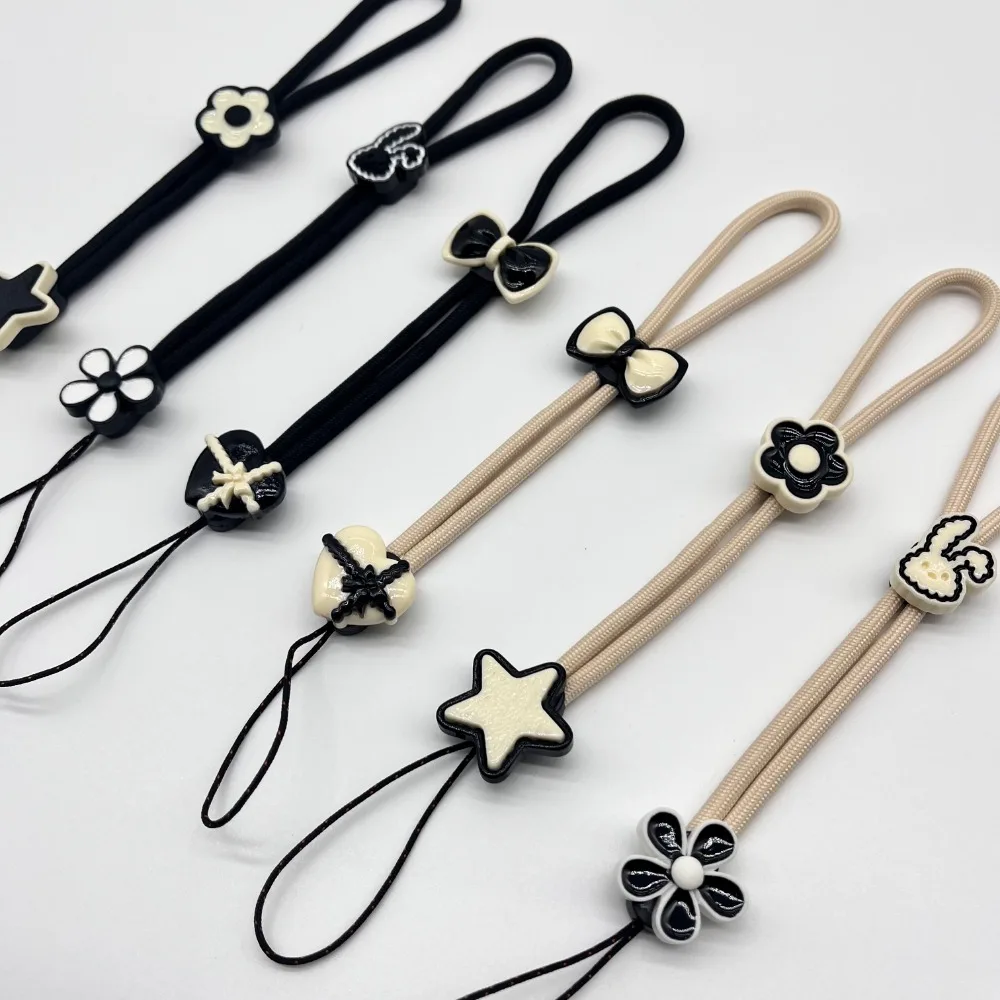 Mobile Phone Straps Charm Cute for IPhone Short Lanyard Hand Rope Kawaii Keychain Phone Strap Fashion Pendant