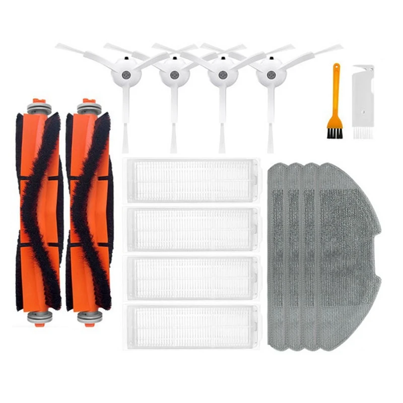 Piezas de repuesto para Robot aspirador Xiaomi 2 Lite / Pro / MJSTL/MJST1SHW, cepillo lateral principal, filtro Hepa