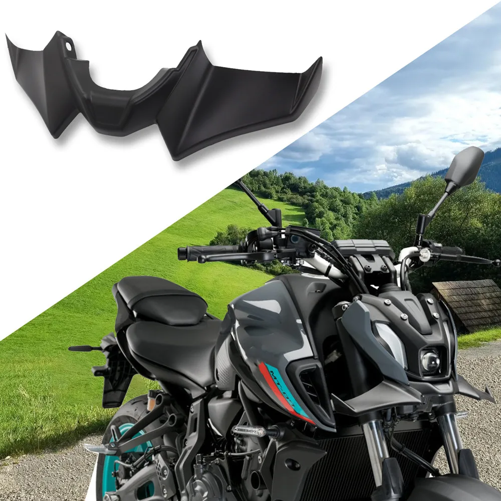 ​For YAMAHA NEW MT-07 2021 2022 2023 MT07 21-23 Motorcycle Sport Downforce Naked Front Spoilers Aerodynamic Wing Deflector