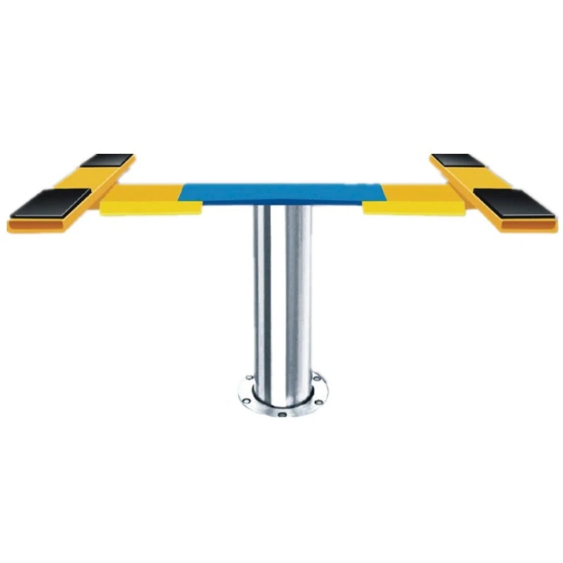 Single column lift Pneumatic underground single column lift Car beauty lift Car maintenance lift platform
