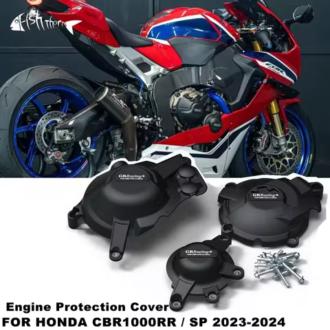 For HONDA CBR1000RR SP CBR 1000RR SP 2023-2024 Motorcycle Engine Protective Cover Guard Protector Fall Protection Cover