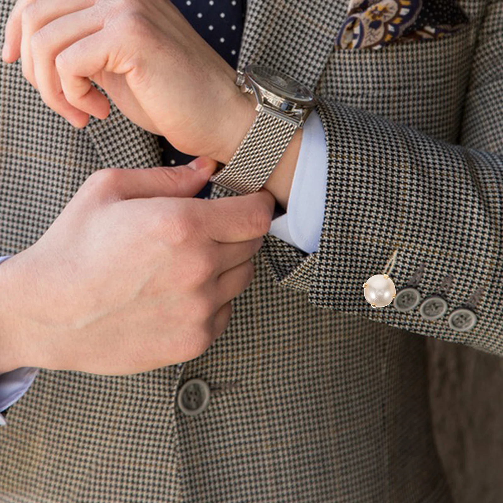 

200Pcs Half Round Cross Claw Pearl Sewing DIY Accessories Sew on Decorative Clothing Pearl Handmade Embellishments for Dress